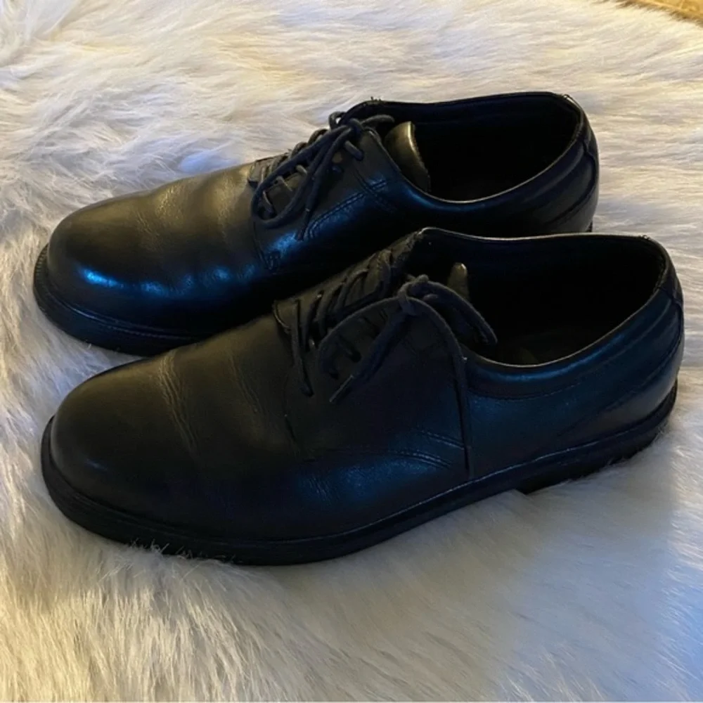 Nunn Bush Shoes Mens Size 10.5M Genuine Leather Lace Up Dress‎ Oxfords Black